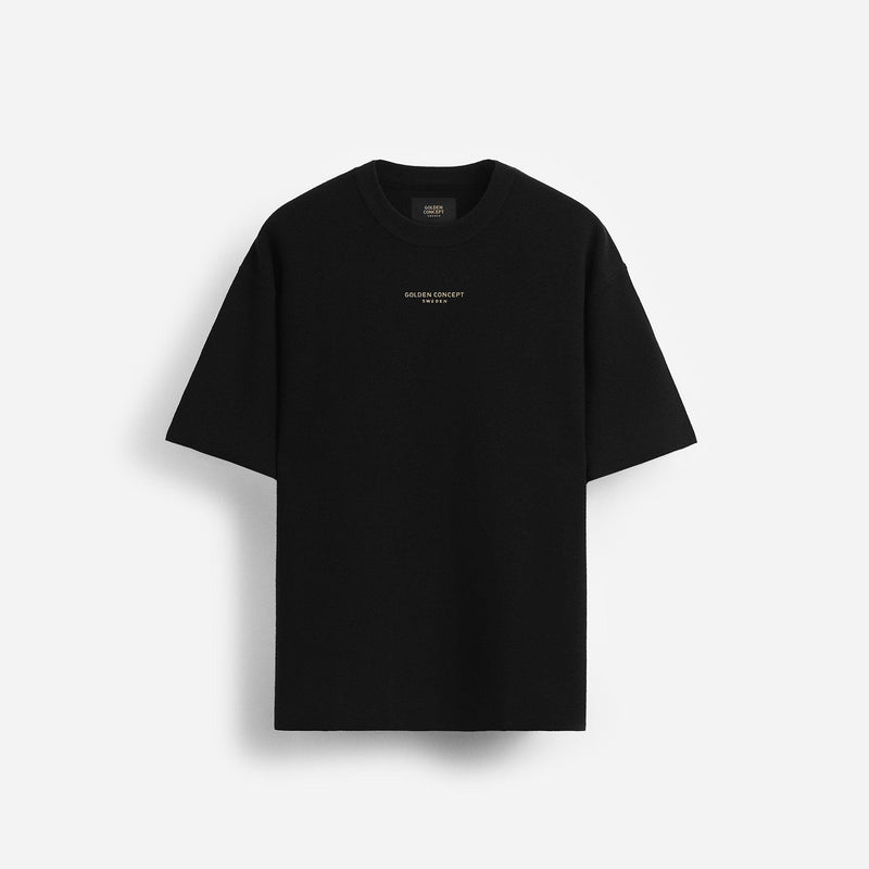 T-Shirt - Oversize Embroidery Gold - UniShop