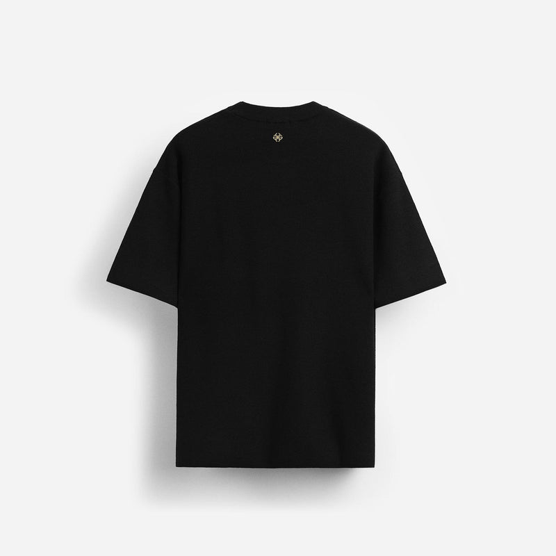 T-Shirt - Oversize Embroidery Gold - UniShop